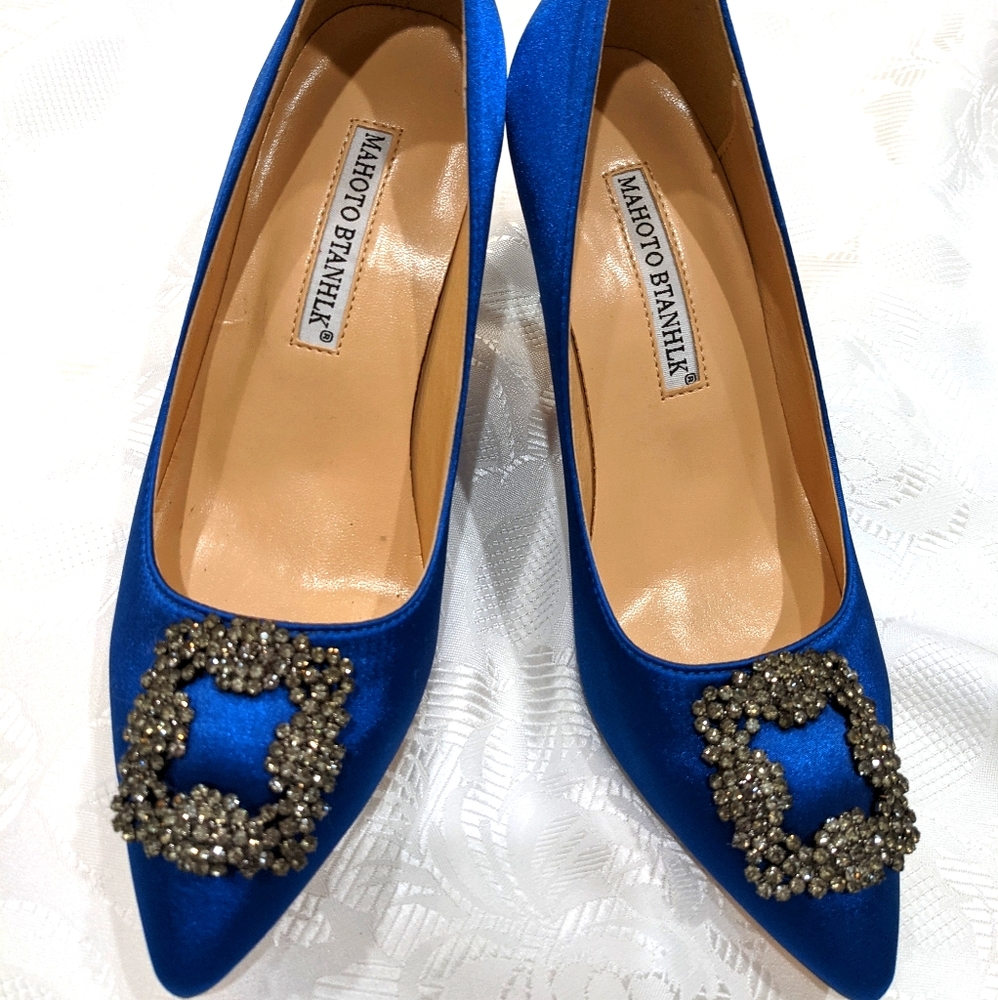Studded high heels